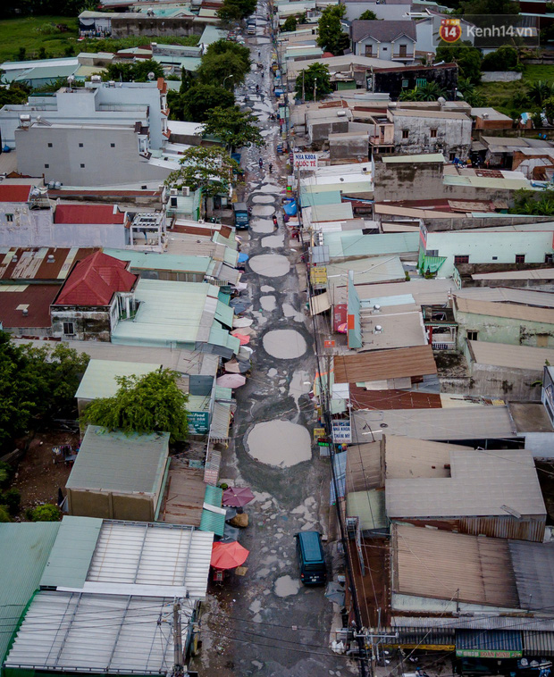 Nhìn từ trên cao con đường lầy lội nhất Sài Gòn: Gần 100 ao nước lớn nối tiếp nhau hơn 2km-2