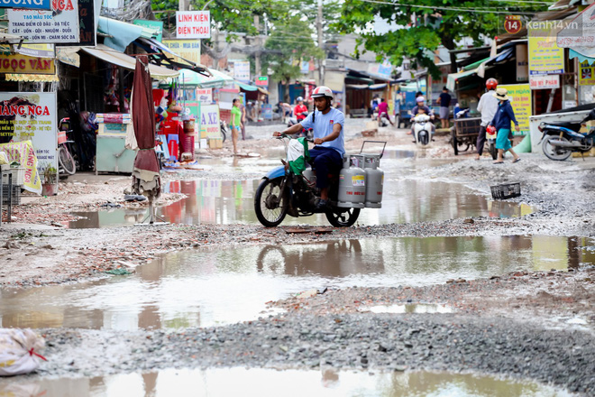 Nhìn từ trên cao con đường lầy lội nhất Sài Gòn: Gần 100 ao nước lớn nối tiếp nhau hơn 2km-13