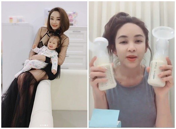 Khoe bình sữa nóng hổi vừa vắt, nữ diễn viên được dân mạng khuyên gặp bác sĩ gấp-1