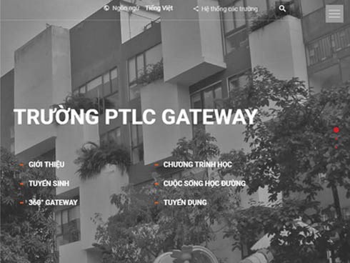 Trường Gateway đổi giao diện webiste thành đen trắng, mời chuyên gia tâm lý thảo luận về “cái chết” cho học sinh, phụ huynh