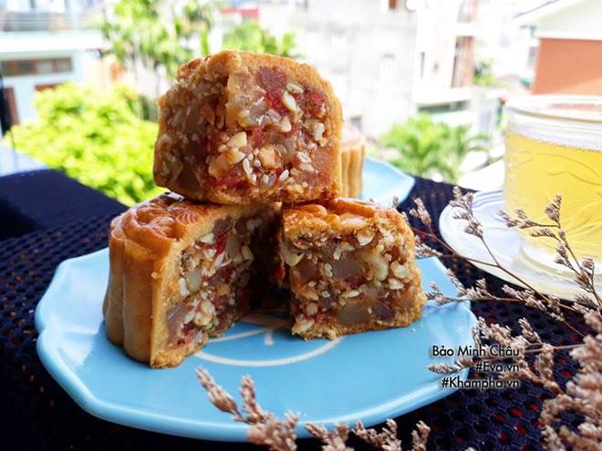 Cách làm bánh nướng truyền thống tuyệt ngon lại đơn giản cho Tết Trung thu-11