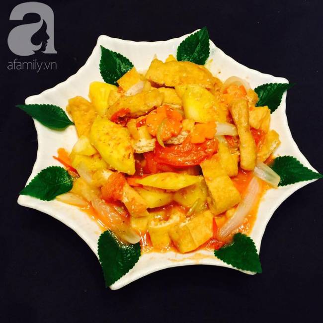 Chỉ với hơn 100k, tôi làm được mâm cỗ chay 6 món đầy đặn cho ngày rằm tháng 7!-7