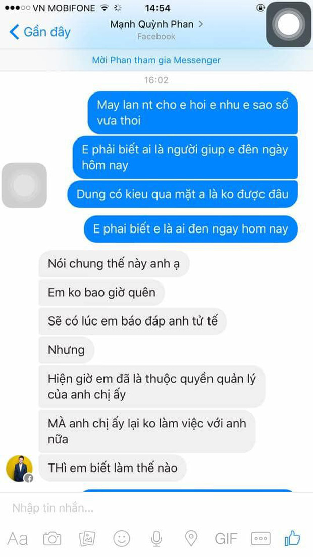 Phan Mạnh Quỳnh lên tiếng sau ồn ào bị tố quỵt tiền, vô ơn: Người tố tôi có vấn đề về thần kinh vì từng đánh DJ, oxin...-2