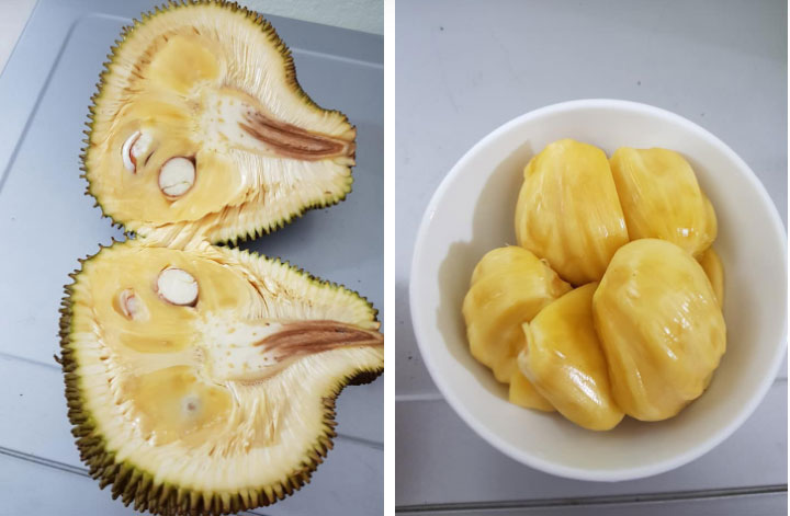 Than thở cây mít chỉ ra quả tí hon sau 4 năm chăm bẵm, chủ nhà lại khiến dân mạng xuýt xoa khi bổ ra-3