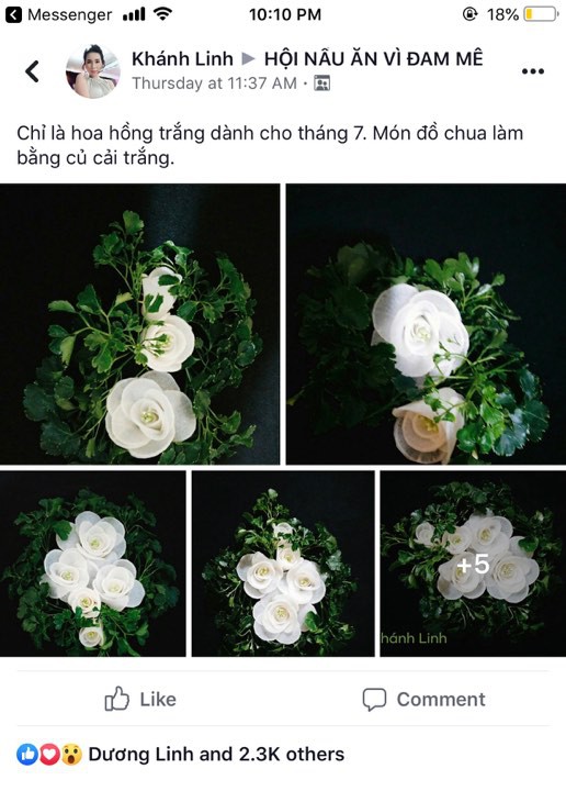 Ngất ngây với những tác phẩm hoa đẹp từng centimet dành riêng cho mùa Vu Lan khiến MXH phát sốt-4