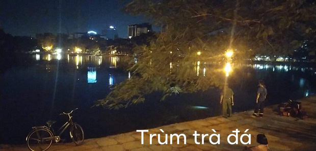 Nghi án người đàn ông bỏ lại xe đạp cùng nhiều đồ đạc rồi nhảy xuống hồ tự tử trong đêm-1