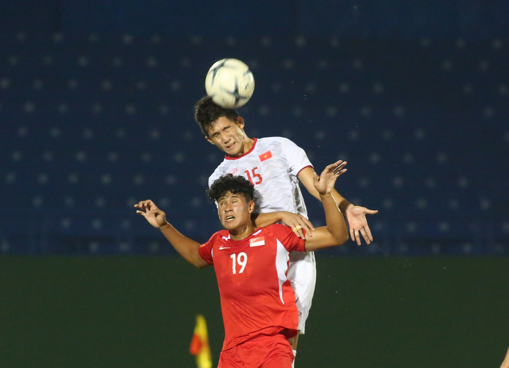 U18 Việt Nam thắng tưng bừng U18 Singapore, chờ đại chiến Thái Lan-2