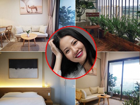 Không gian thoáng mát bên trong căn hộ mới của Hoa hậu Trần Thị Quỳnh