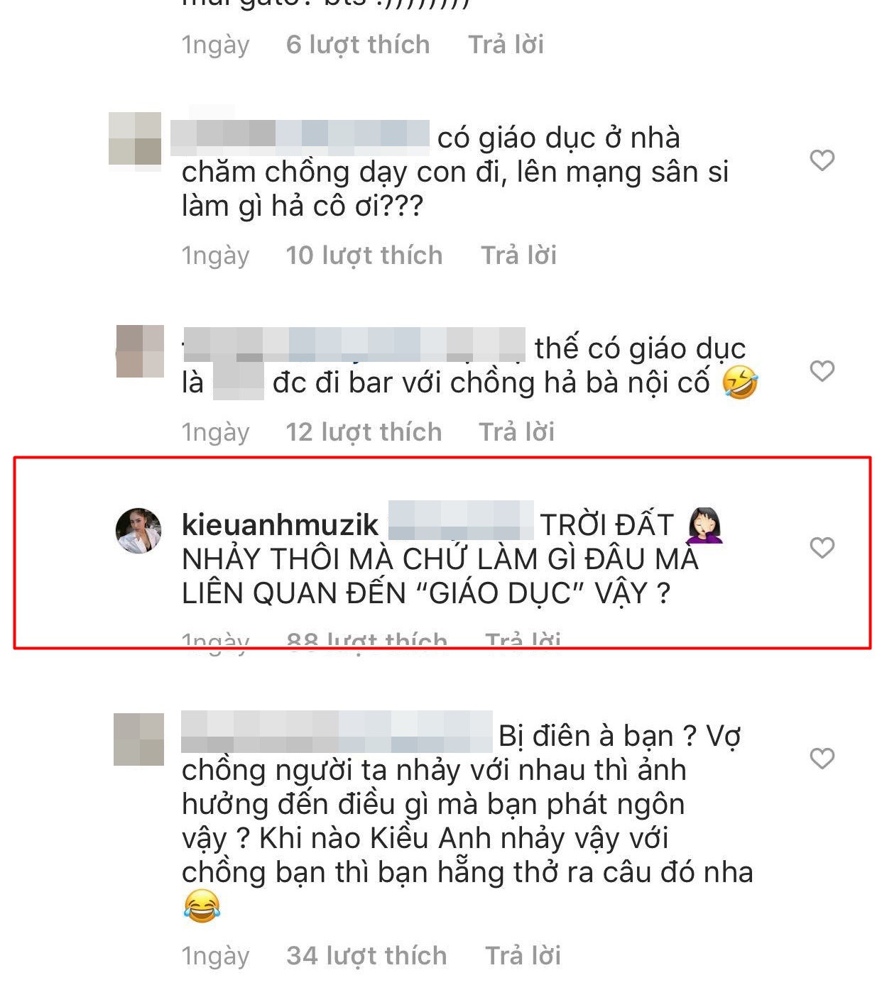Ca nương Kiều Anh khoe clip nhảy nhót sexy cùng chồng trong bar ngay lập tức bị chê bai: Con nhà có giáo dục quá-7