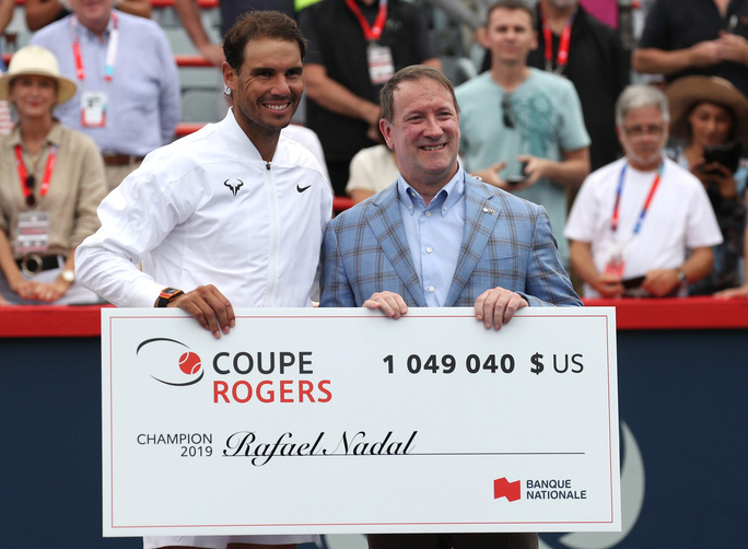 Vô địch Rogers Cup 2019, Nadal giành danh hiệu thứ 35 ATP Masters-4