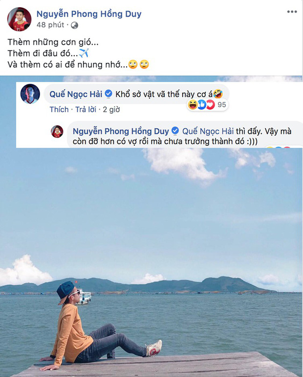 Có bạn gái mà vẫn đăng ảnh thả thính tìm người yêu, Duy Pinky bị ông bố bỉm sữa Quế Ngọc Hải châm chọc cực hài-1