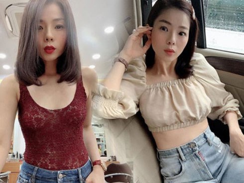 Lệ Quyên U40 vẫn tự tin diện croptop, áo hai dây đẹp mê ly chẳng khác gì gái 20