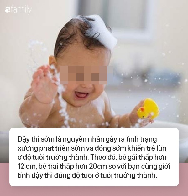 Bác sĩ chuyên khoa Nhi chỉ ra những dấu hiệu dậy thì sớm ở trẻ, mọi cha mẹ không được chủ quan-1