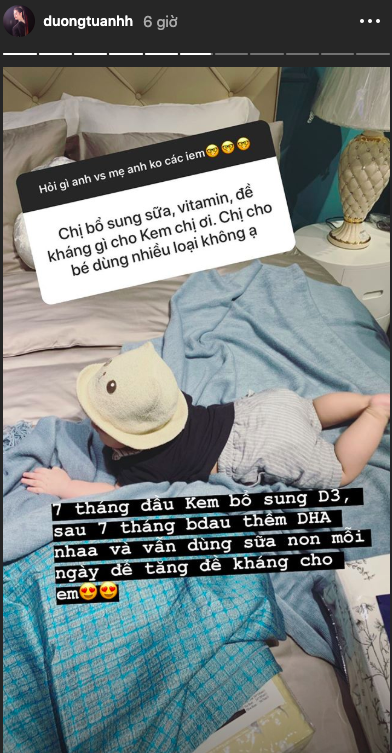 Sau sinh 8 tháng, Á hậu Tú Anh mới thoải mái tiết lộ tên thật của con trai đầu lòng-3