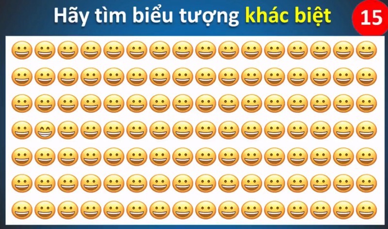 Bạn có thể tìm ra điều khác biệt trong những biểu tượng với 15 giây?-2