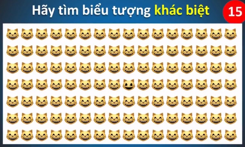 Bạn có thể tìm ra điều khác biệt trong những biểu tượng với 15 giây?-5