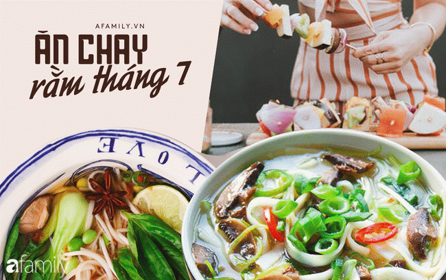 Cứ rằm tháng 7 là các hàng chay lại đắt khách, vậy đã ai biết nguồn gốc phong tục ăn chay tháng cô hồn này chưa?-1