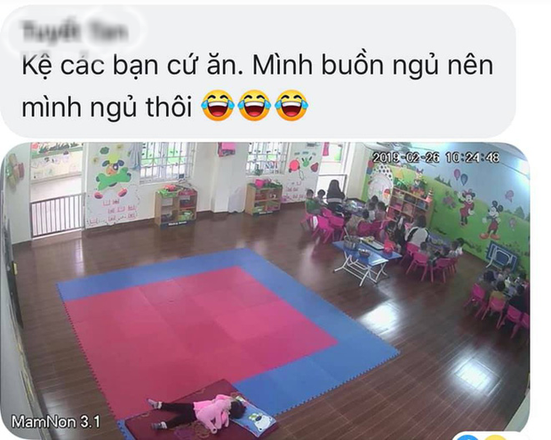 Loạt hành động không giống ai trong lớp học của các bé mầm non khiến dân mạng cười bể bụng-3