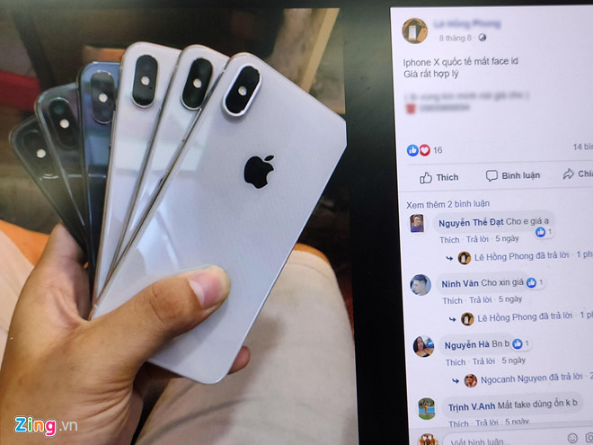 iPhone X mất Face ID tràn về Việt Nam, giá từ 10 triệu đồng-1