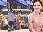 Hình ảnh Hoàng quý phi Thái mặc quân phục, áo croptop gây bão mạng-16