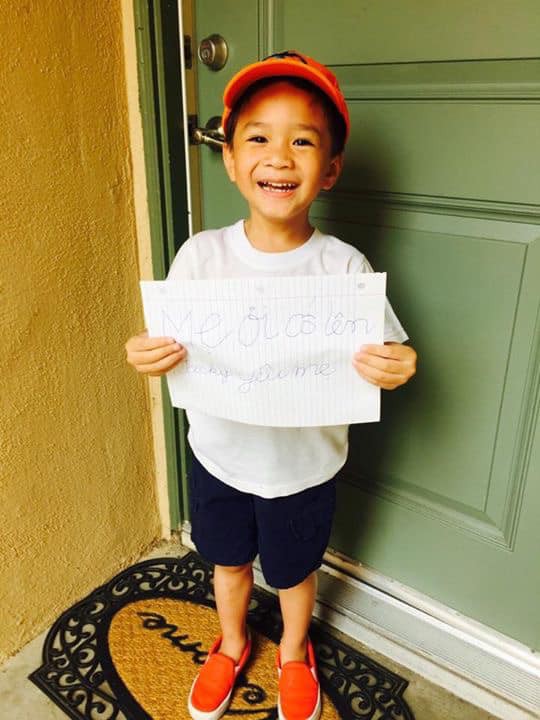 Con trai Ngô Kiến Huy được Thanh Thảo nhận nuôi suốt 8 năm giờ đã lớn bảnh bao, biết làm đủ việc nhà và chăm 3 em gái-11