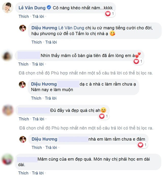 Diễn viên Hoa hồng trên ngực trái khoe mâm cúng Rằm cực đẹp, Vân Dung liền khen khéo nhất năm-8