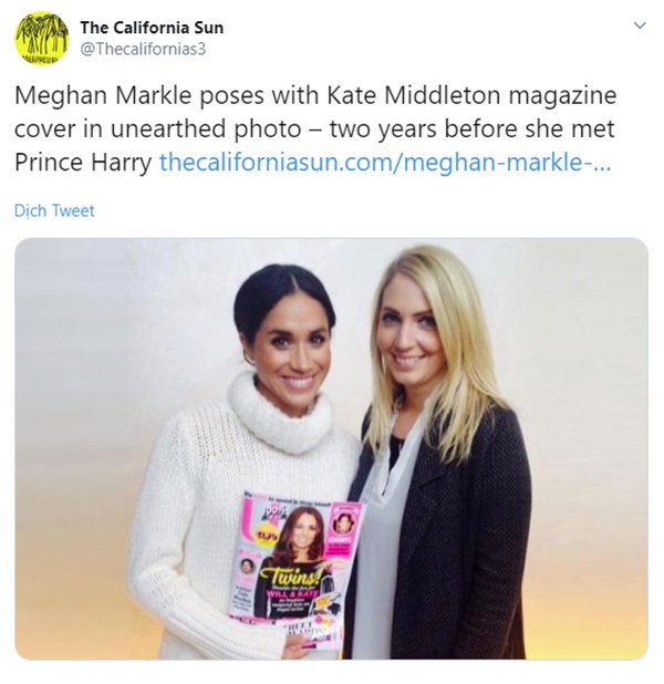 Meghan Markle lộ ảnh quá khứ từng phát cuồng vì chị dâu Kate, không ngờ 4 năm sau cả hai trở thành người một nhà-1