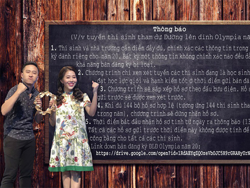 Chỉ vì anh quay phim, thí sinh Olympia tẽn tò vì giới thiệu nhầm bố của mình trên sóng truyền hình-2