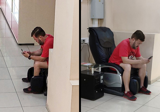 Hình ảnh trùng hợp khiến người xem hoa mắt chóng mặt-1