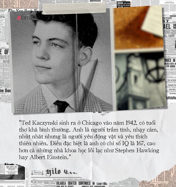 Từ thần đồng toán học có IQ 167 trở thành kẻ đánh bom khủng bố bị truy lùng suốt 17 năm và hệ quả của thí nghiệm tâm lý đáng sợ-5