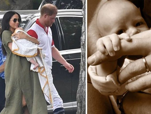 Lộ ảnh Meghan Markle ôm chặt con không rời trong chuyến nghỉ dưỡng bí mật xa hoa ở Pháp, nhìn bé Archie ai cũng giật mình lo lắng-5