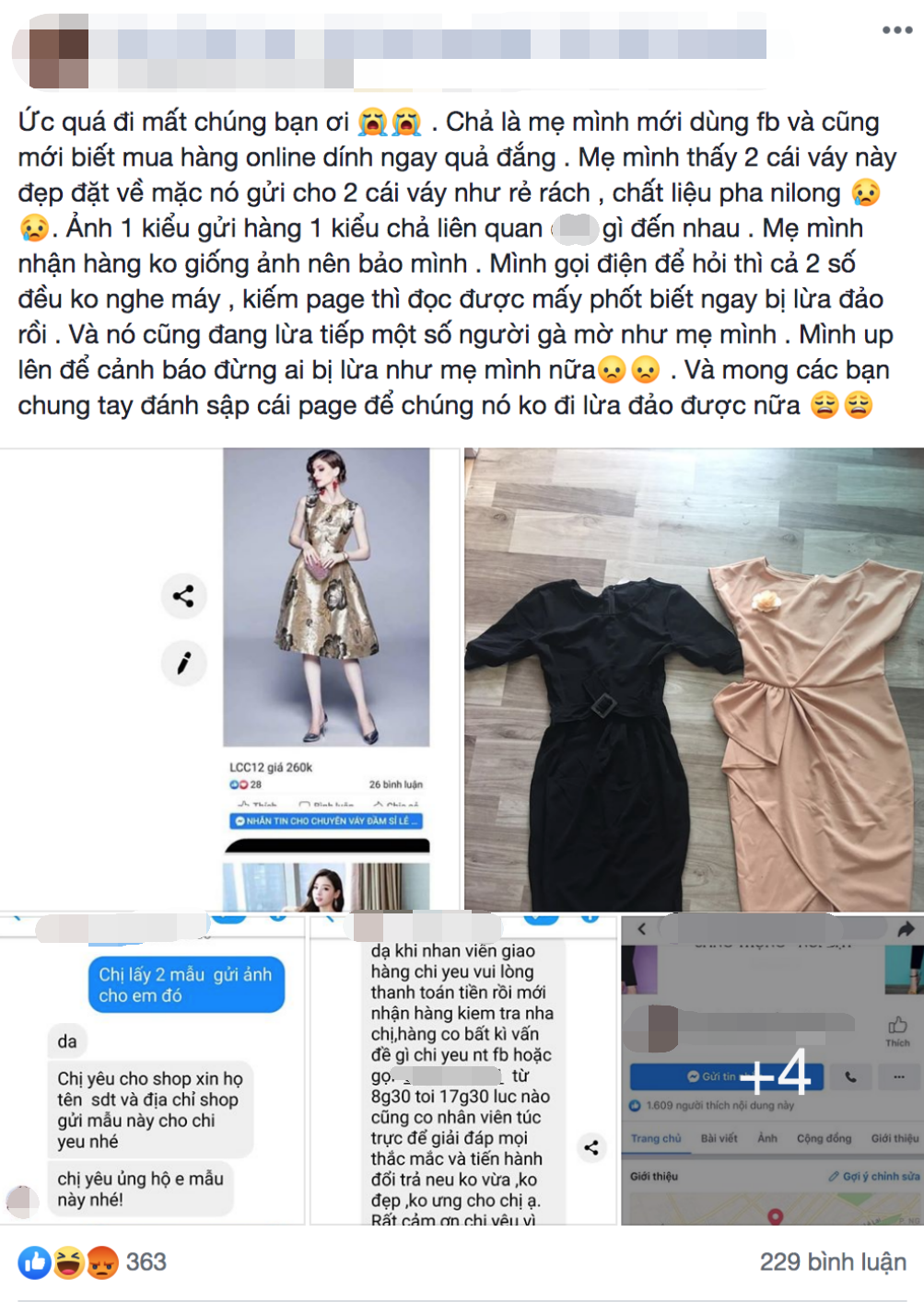 Mẹ mới dùng Facebook đã bị lừa khi mua hàng online, cô nàng ấm ức kể với dân mạng liền nhận về phản ứng bất ngờ-1