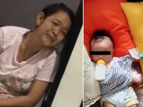 Lay con trai mãi không dậy, người mẹ phát hiện ra tội ác của cô trông trẻ nhờ mùi lạ trong bình sữa