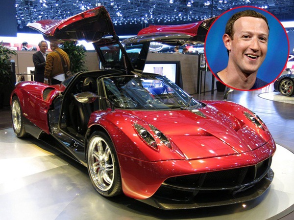 Mark Zuckerberg lái chiếc siêu xe Pagani Huayra trị giá 1,4 triệu USD - Những tỷ phú công nghệ khác lái xe gì?-9