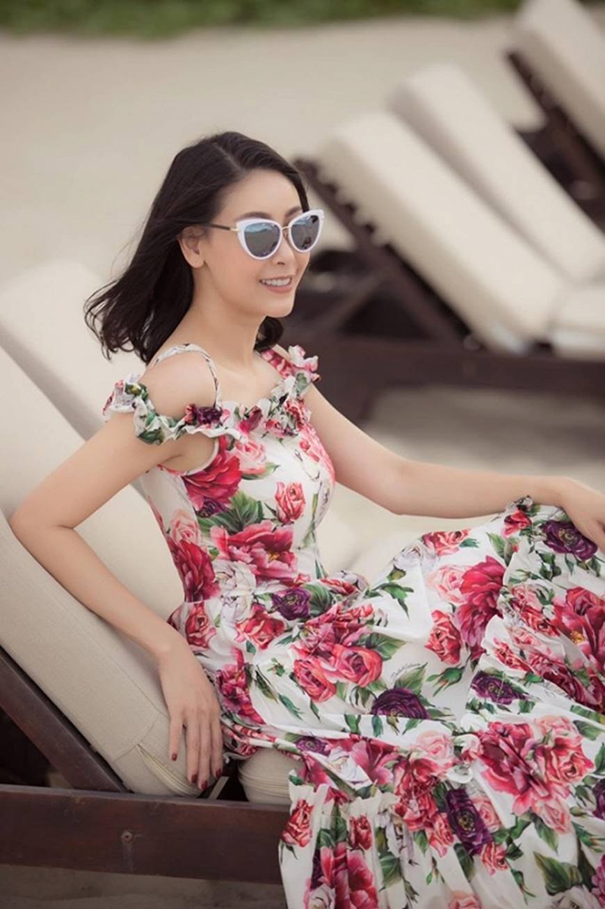 Nhan sắc chim sa cá lặn của Hoa hậu Hà Kiều Anh ở tuổi 43-4