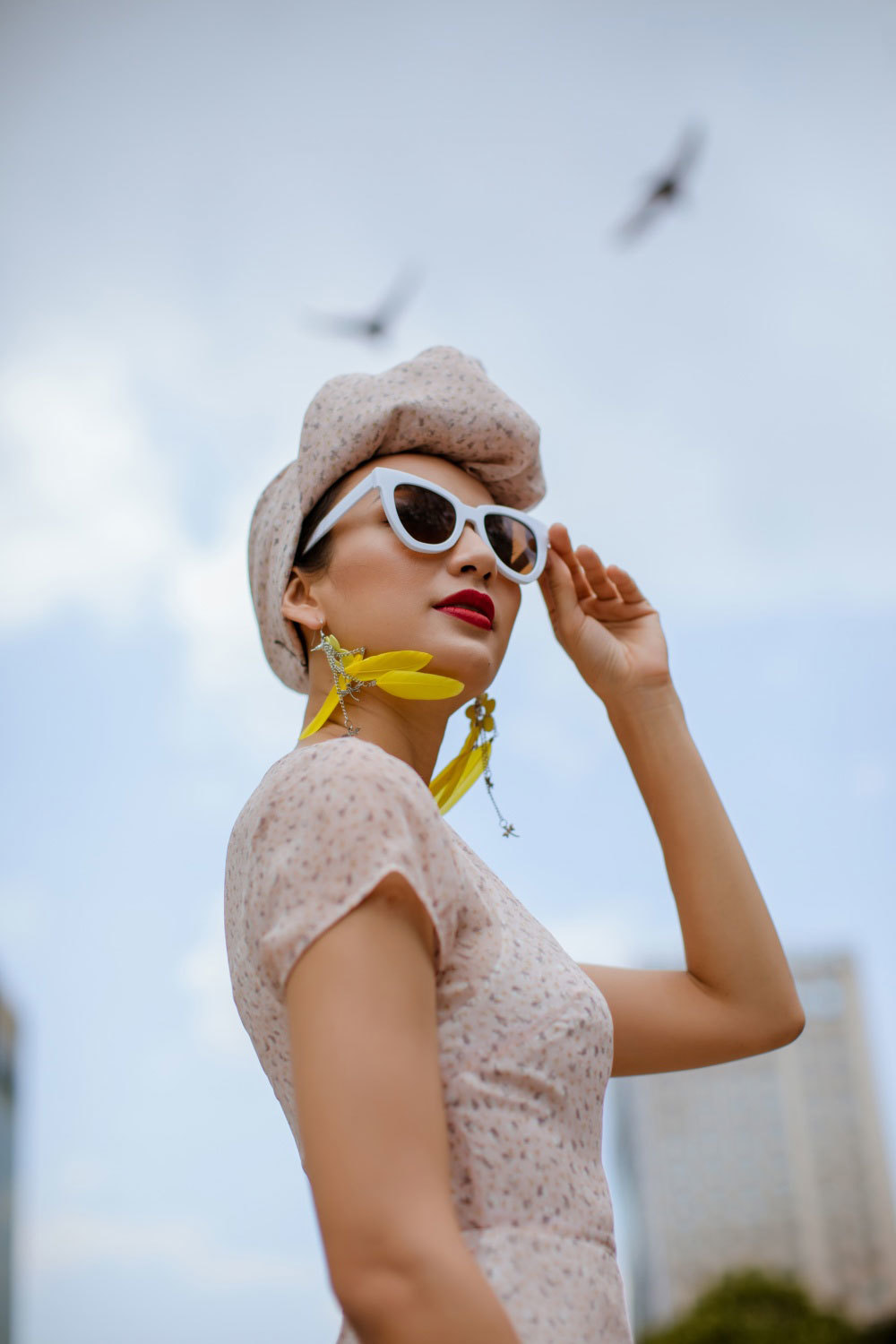 Hoa hậu Ngọc Diễm hoá quý cô sành điệu-9