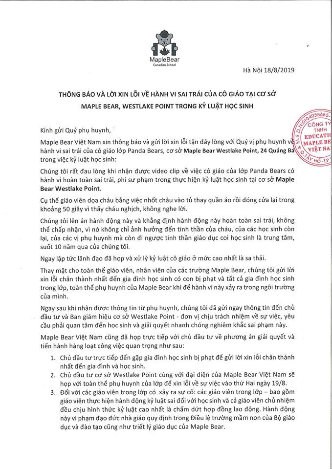 Học phí 20 triệu, cơ sở mầm non nhốt trẻ vào tủ quần áo-2