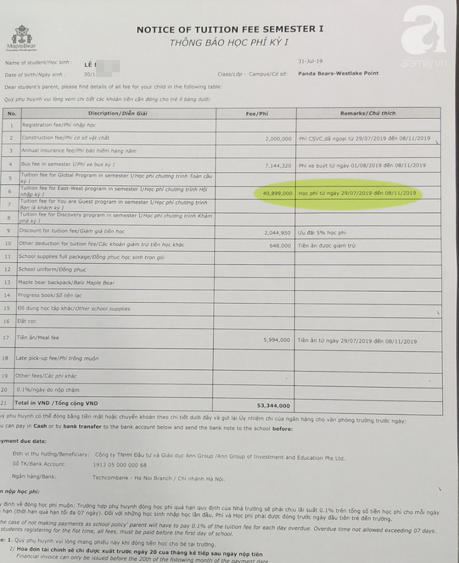 Vụ cô giáo trường Maple Bear nhốt cháu bé vào tủ quần áo 50 giây: Bé trai vẫn đi học bình thường-4