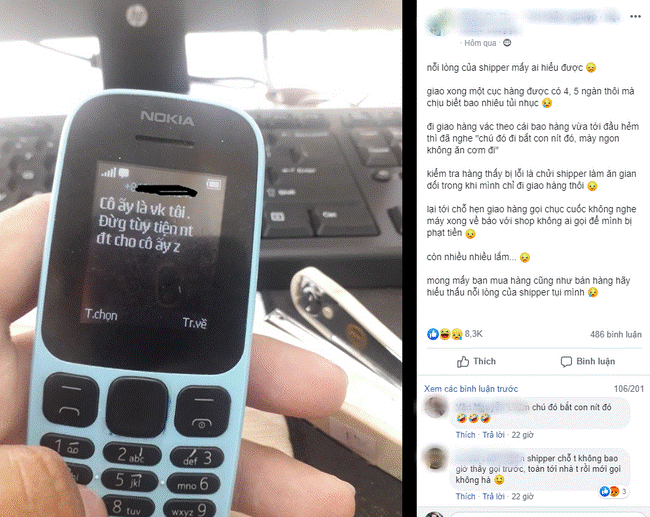 Nỗi khổ của anh shipper khi gọi điện, nhắn tin cho khách lại bị chồng của khách tưởng là nhân tình, gửi lời cảnh báo-2
