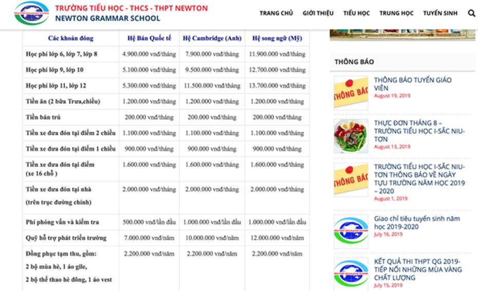 Choáng với học phí ngất ngưởng của hàng loạt trường không phải Quốc tế nhưng gắn mác Quốc tế tại Hà Nội-4