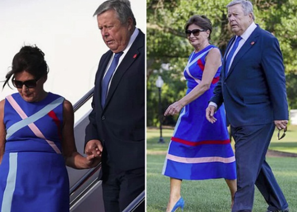 Cậu út nhà Tổng thống Trump xuất hiện bên cha mẹ, trở lại Nhà Trắng với ngoại hình thay đổi đáng kinh ngạc-5