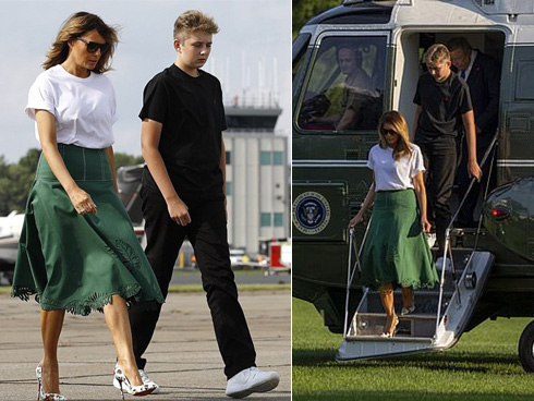 Con gái Tổng thống Trump gây ngỡ ngàng khi khoe ngực táo bạo chưa từng thấy bên cạnh bức chân dung đặc biệt của mình-3