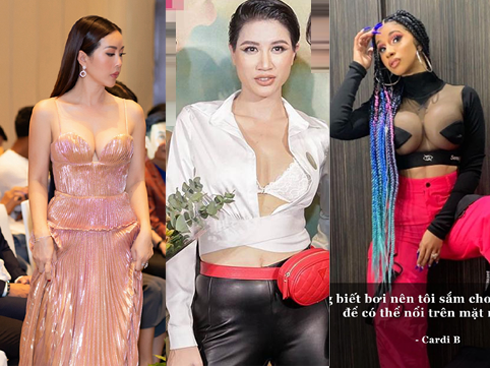 SAO MẶC XẤU: Trang Trần lộ nội y hớ hênh - Cardi B diện áo xuyên thấu phô vòng 1 cứng đờ như hai quả bom