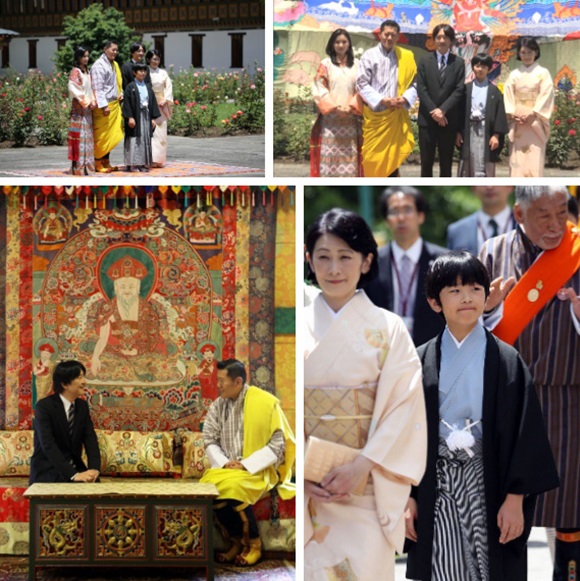 Hoàng hậu Bhutan đọ sắc Thái tử phi Nhật Bản nhưng 2 Hoàng tử nhỏ mới là tâm điểm chú ý, khiến người dùng mạng rần rần-1