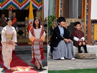 Hoàng hậu Bhutan đọ sắc Thái tử phi Nhật Bản nhưng 2 Hoàng tử nhỏ mới là tâm điểm chú ý, khiến người dùng mạng rần rần