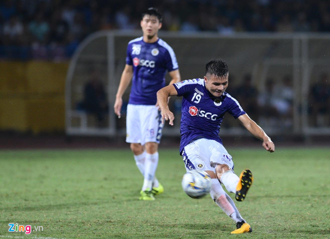 Quang Hải lập cú đúp, CLB Hà Nội thắng Altyn Asyr 3-2 tại AFC Cup-1