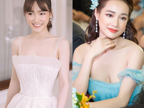 Nhã Phương đẹp tuyệt trần trong sắc trắng tinh khôi, nhưng sao chiếc đầm lại hao hao váy cưới của Đàm Thu Trang thế này?-5