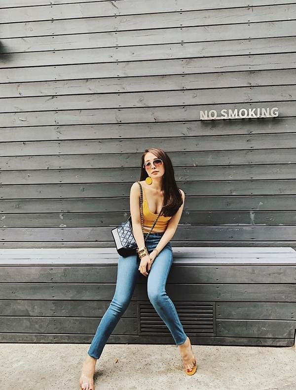 Quỳnh Nga khoe eo 55cm, nhưng fans lại chú ý tới vòng 1 căng đầy-7