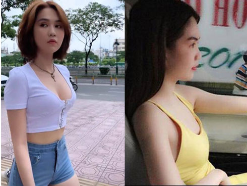 Những hình ảnh chụp lén gây xôn xao của Ngọc Trinh-14