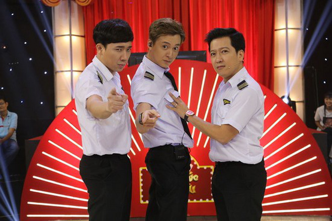 Lên đồ như đèn giao thông, Trấn Thành - Ngô Kiến Huy - Trường Giang khiến fan cười bò, Nhã Phương phải than trời!-4